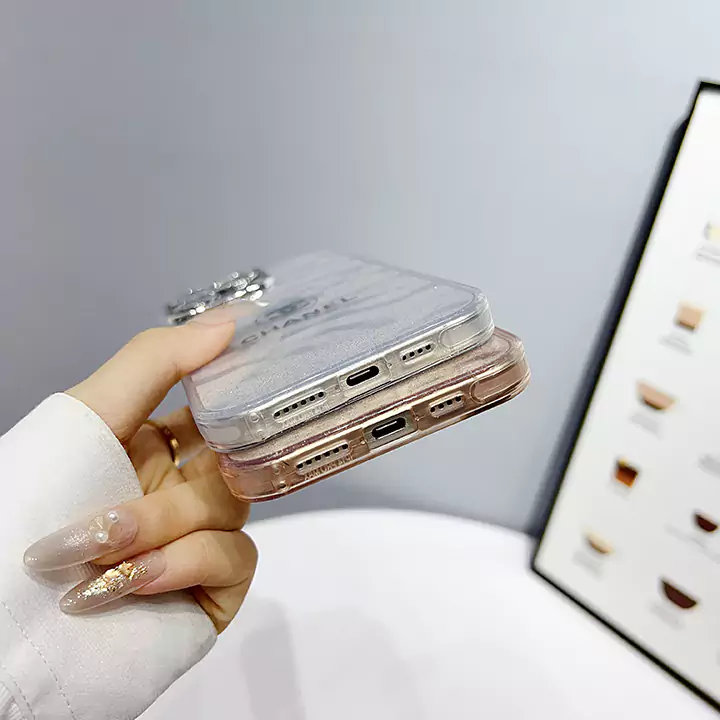 ブランド風CHANEL iPhone15ケース フラッシュ粉